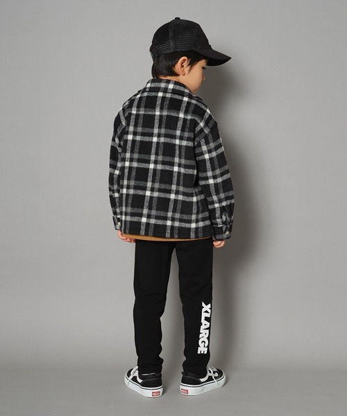 「XLARGE KIDS」 「KIDS」長袖シャツ 90cm ベージュ キッズ_画像2