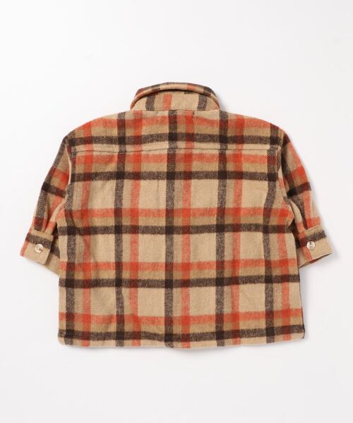 「XLARGE KIDS」 「KIDS」長袖シャツ 90cm ベージュ キッズ_画像6