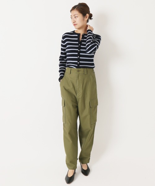 「IENA」 カーゴパンツ 36 グリーン レディース_画像6