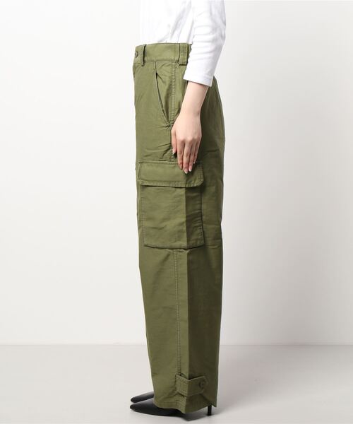 「IENA」 カーゴパンツ 36 グリーン レディース_画像9