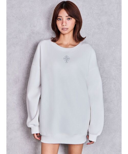 超貴重‼️シャムシェイドトレーナー GYDA（ジェイダ） トレーナー スウェット sacred edge cross back