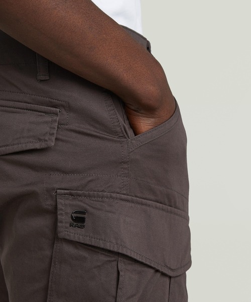 G-STAR RAW カーゴパンツ ROVIC ZIP 3D STRAIGHT TAPERED PANT/立体