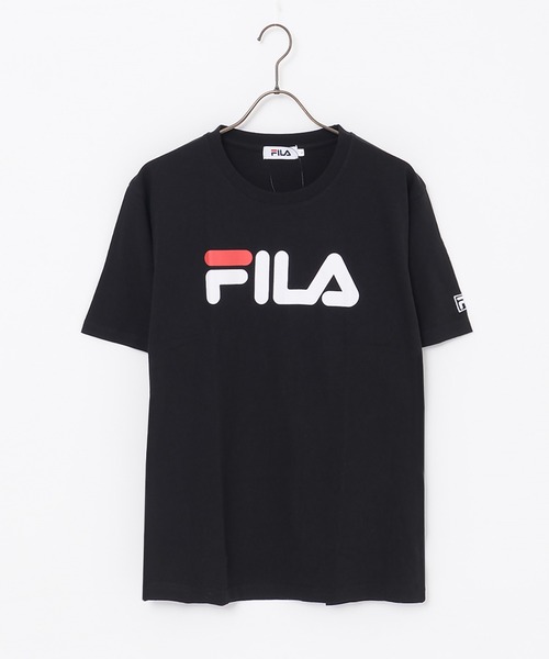 日本未入荷 FILA ワンポイント刺繍 「FILA／フィラ」ポケット付き tシャツ ウェア