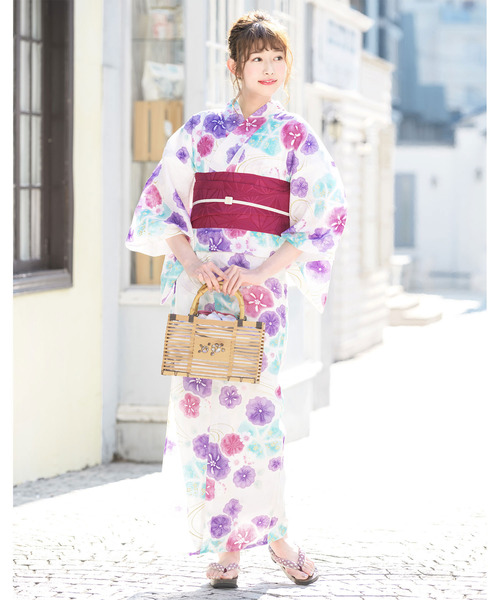 bonheur saisons（ボヌールセゾン） 浴衣 選べるレディース浴衣2点
