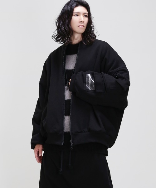 今月限定 特別大特価 ジャケット ノーカラージャケット ビッグシルエットma 1ジャケット 50 Off Brivanbiotech Com