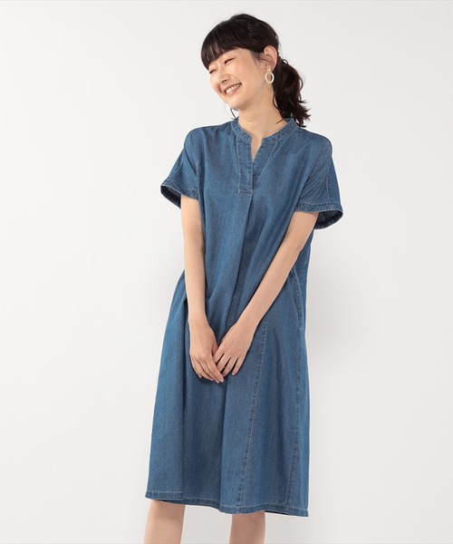 ワンピース テンセルデニムワンピース Zozotown Paypayモール店 通販 Paypayモール