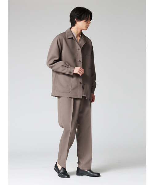 ABAHOUSE（アバハウス） シャツ 「セットアップ対応」スモーキー