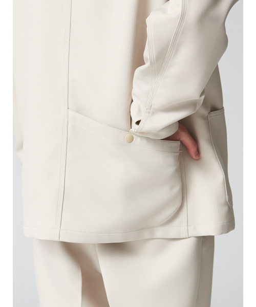 ABAHOUSE（アバハウス） シャツ 「セットアップ対応」スモーキー