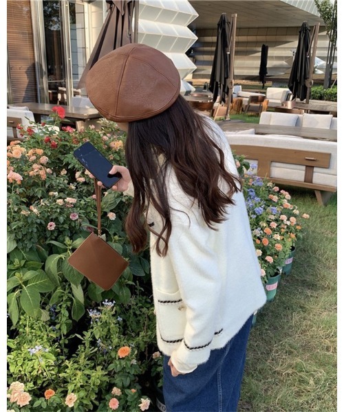 最終値下】cygne コットンツイードジャケット Lydie ベージュ