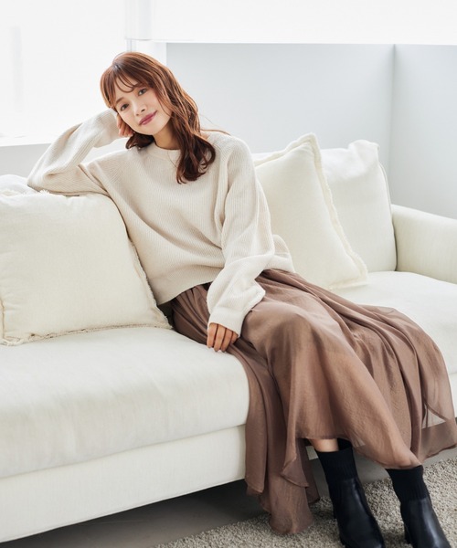 mysty woman（ミスティウーマン） ニット セーター 「復刻/WEB限定