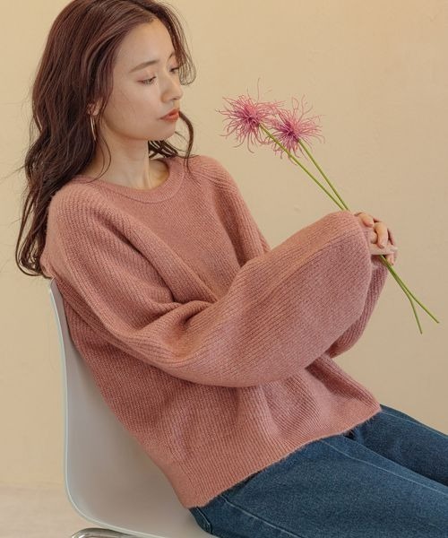 mysty woman ニット セーター 「復刻/WEB限定」あざと可愛さ抜群