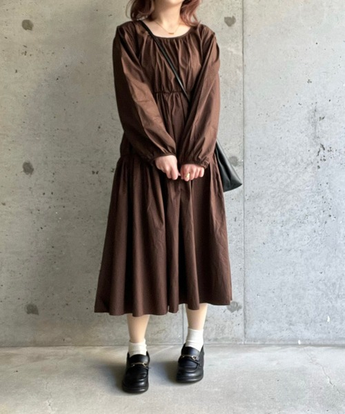 ワンピース ブラウンティアードワンピース : ZOZOTOWN Yahoo!店 - 通販