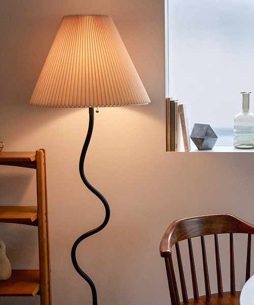 レディース 照明 WAVY FLOOR LAMP　ウェービー フロアランプ 電球付属｜zozo｜19