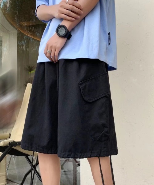 【カジュアル】SINNERS ATTIRE ポケット ハーフ カーゴパンツ sna-1174_6.jpg