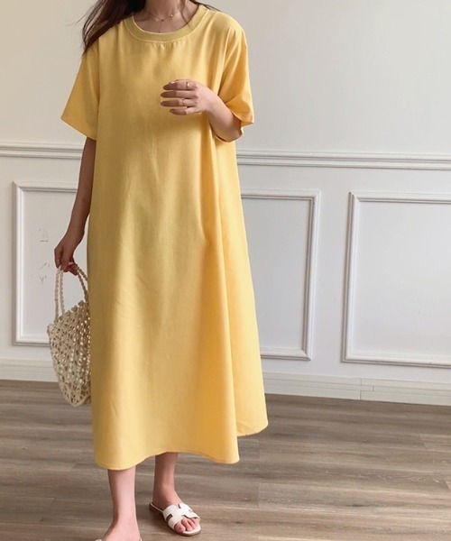 【専用出品】140 ❤︎新品未使用❤︎ ワンピース 黄色 定価18000円程度 楽天市場】ワンピース ロング 長袖 レディース 14番手リネン