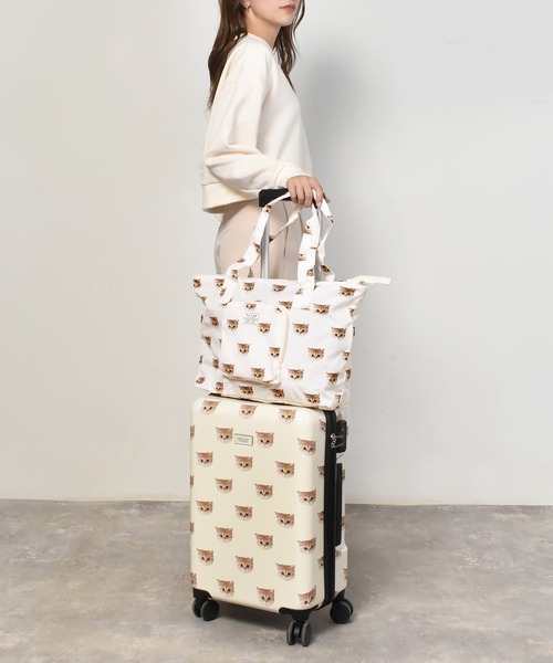 【使い勝手抜群♪】ポールアンドジョー 折りたたみトート PAUL&JOE ACCESSOIRES 折りたたみトートバッグ - サンアート