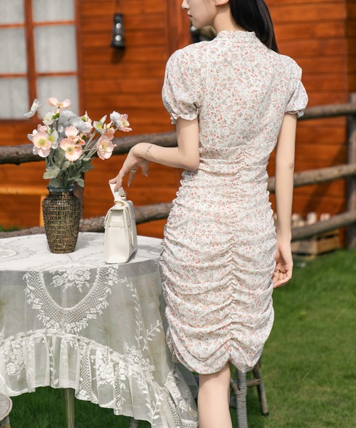 SOOR PLOOM 花柄 半袖ワンピース 6Y SOOR PLOOM 花柄 半袖ワンピース 6Y SOOR PLOOM 花柄 半袖