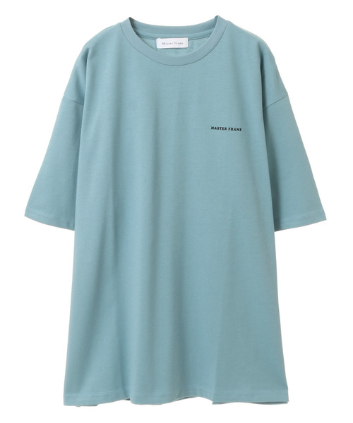 【MASTER FRAME】シャドーフラワープリントクルーネックTシャツ MASTER FRAME】シャドーフラワープリントクルーネックTシャツ（T