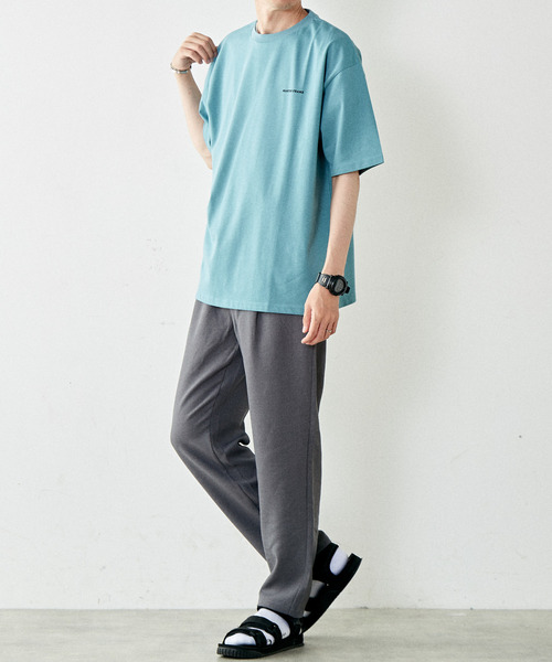 【MASTER FRAME】シャドーフラワープリントクルーネックTシャツ MASTER FRAME】シャドーフラワープリントクルーネックTシャツ（T