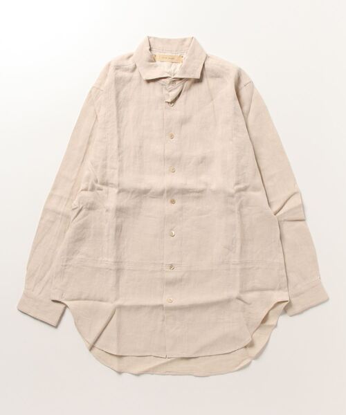 suzuki takayuki シャツ one-piece standing-collar shirt I