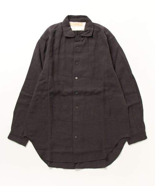 suzuki takayuki シャツ one-piece standing-collar shirt I