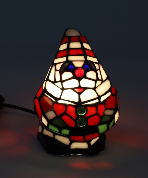 journal standard Furniture 照明 STAINED GLASS LAMP SANTA