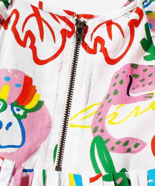 新品】Stella McCartney カラフルシャツワンピース12Y