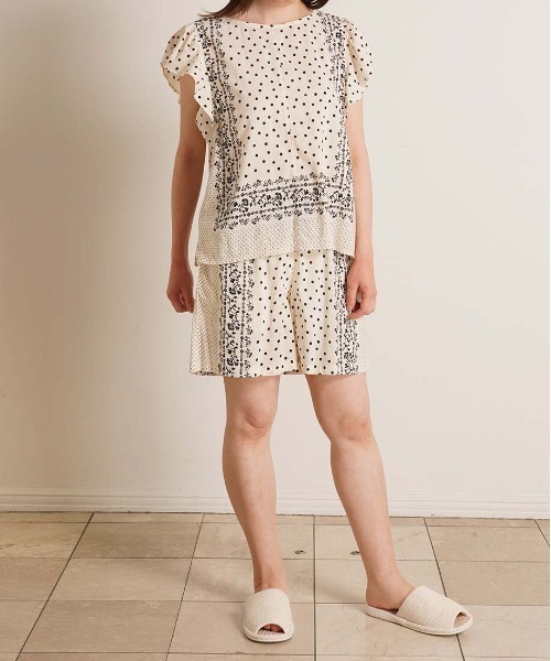 キッドブルー -２４バンダナドット -半袖トップス -KRWN356 -kidblue レディース
