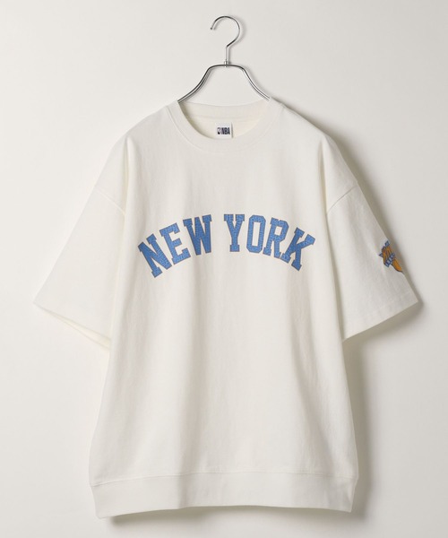 tシャツ Tシャツ メンズ 「NBA」別注/ロゴプリントオーバーサイズTシャツ｜zozo｜08