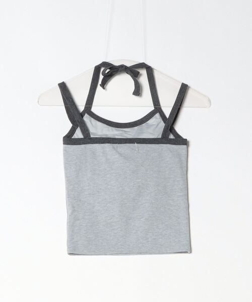 atmos girls キャミソール pink Halter neck camisole