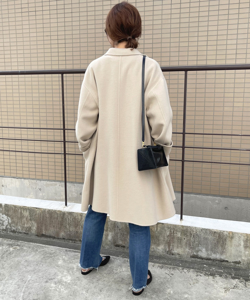 Spick＆Span 「Spick & Span」 チェスターコート 38 ネイビー 