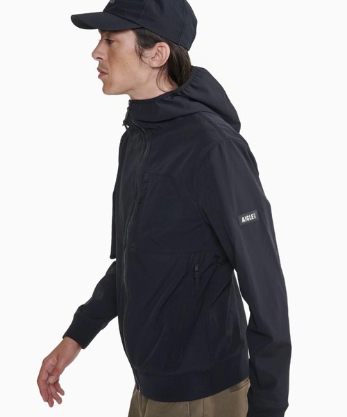 AIGLE（エーグル） ナイロンジャケット 撥水 ソフトシェル ストレッチ