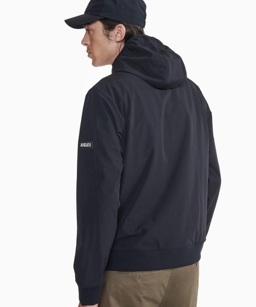 AIGLE（エーグル） ナイロンジャケット 撥水 ソフトシェル ストレッチ