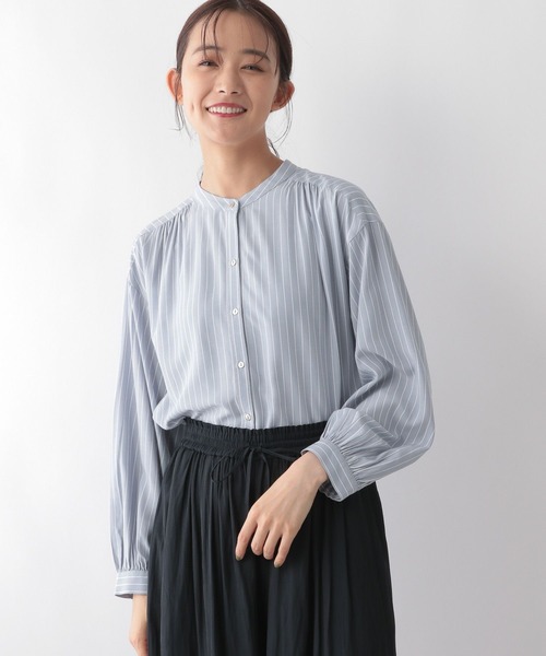 GLOBAL WORK（グローバルワーク） ブラウス シャツ さらさらリラックス