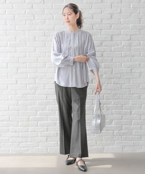 GLOBAL WORK（グローバルワーク） ブラウス シャツ さらさらリラックス
