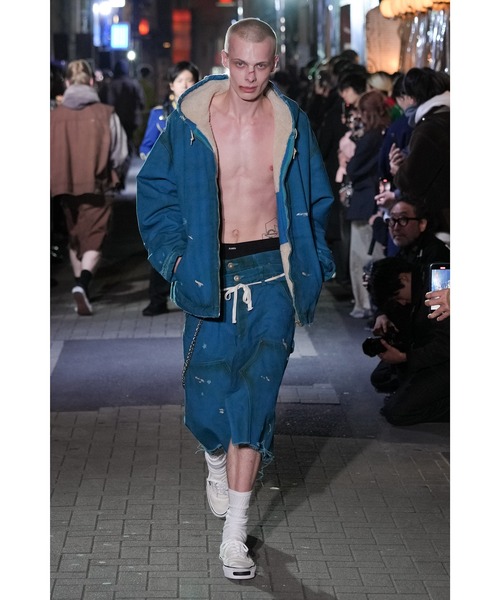 ブルゾン アウター BORO Duck Blouson メンズの画像