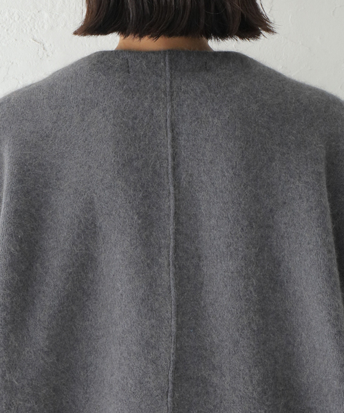 JOURNAL STANDARD カーディガン 「追加」ダブルフェイスコクーン