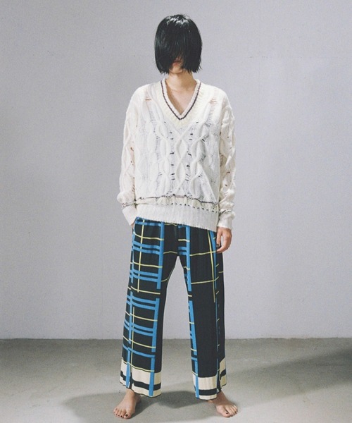 PAMM（パム） ニット セーター こわれかけのスクールローゲージニット