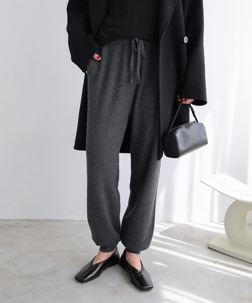 【新品未使用】SLOBE IENA ニットジョガーパンツ セール】ニットジョガーパンツ（その他パンツ）｜SLOBE IENA