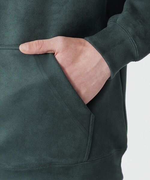 LOVELESS（ラブレス） パーカー スエードライクパーカー メンズ