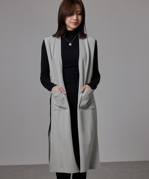 JAYRO ベスト ジレ サイドスリットジレ レディース : ZOZOTOWN