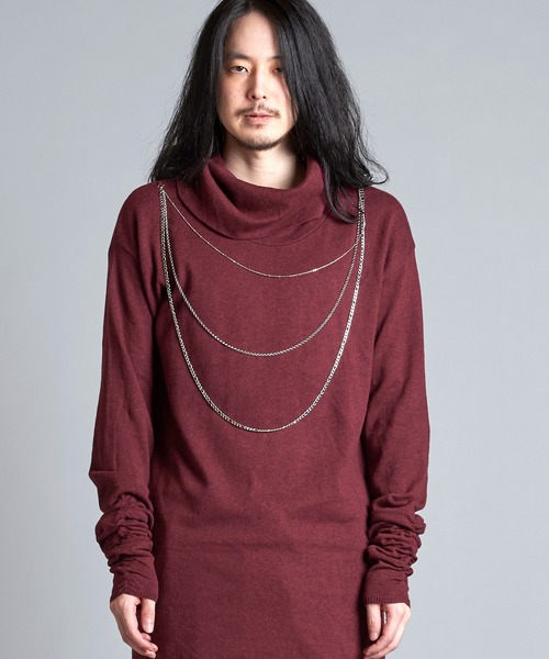 NO ID.（ノーアイディー） セーター ニット 「NO ID.」Chain Off