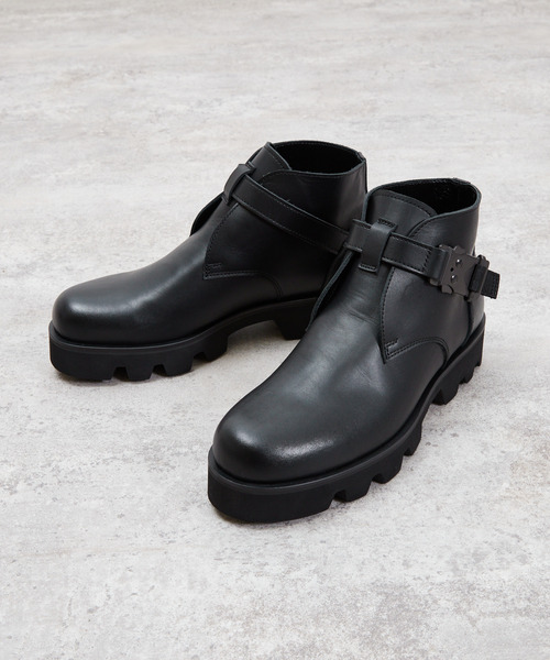 PADRONE ブーツ パドローネ / CS BUCKLE CHUKKA BOOTS チャンキー 