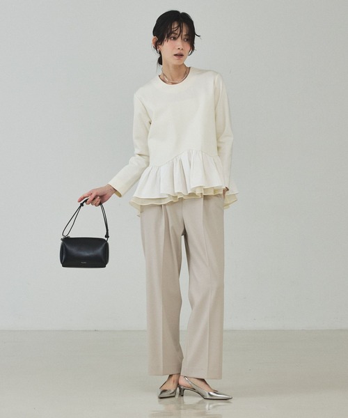 qualite（カリテ） スラックス パンツ 「入卒/セレモニー/オケージョン