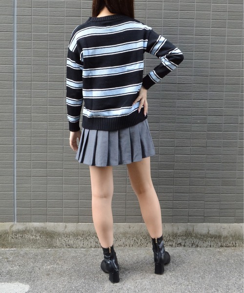 spiritoso ニット セーター 「spiritoso」クルーネックルーズ