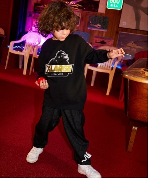 XLARGE KIDS（エクストララージ キッズ） トレーナー スランテッドOG