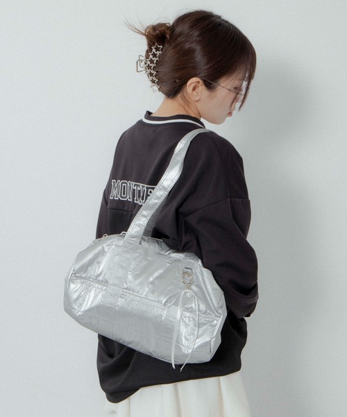 WEGO（ウィゴー） ショルダーバッグ バッグ WEGO/サテンリボンチャーム