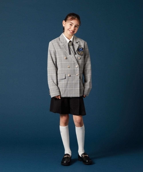 a.v.v，アーヴェヴェ　卒服　160 セット　未使用品　セーラー　女の子 a.v.v（アー・ヴェ・ヴェ） テーラードジャケット アウター 卒業式