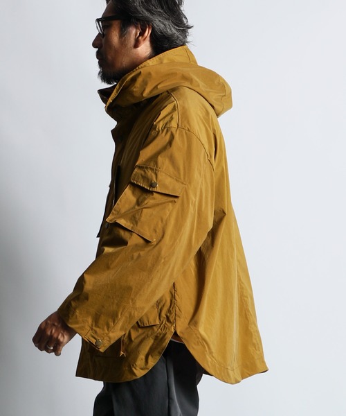 DUFFER®︎ st.eナイロンジャケット 止水ジップ 撥水加工 L セットアップ スタンドカラーナイロンジャケット ｜The DUFFER