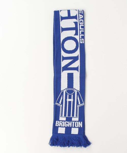 ブライトン サッカーマフラー Brighton & Hove Albion Brighton & Hove Albion Football Scarf Made in UK 〔Brand new